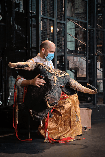 Photos de répétitions de Hippolyte et Aricie © Stefan Brion - Opéra Comique