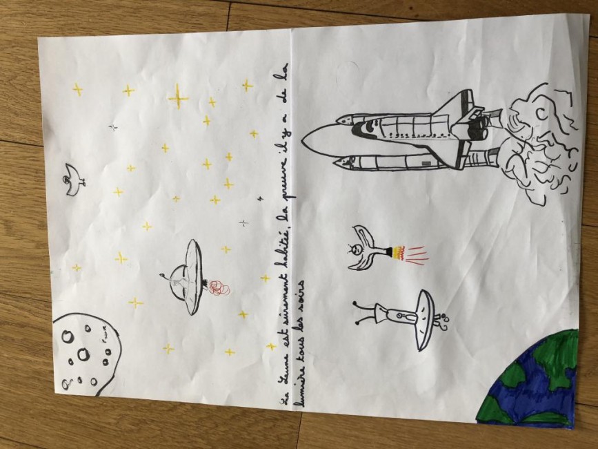 Concours de dessins du Voyage dans la Lune